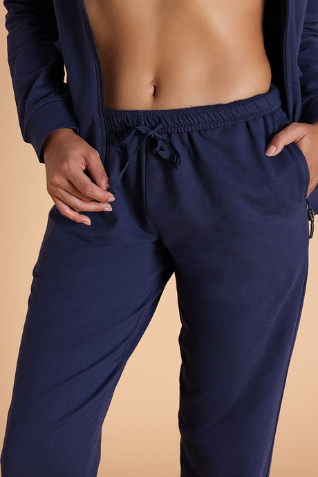 Zivame 2 Mile Fashion Knit Cotton Loungewear Set - Naval Academy — image 10